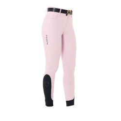 Pantaloni a vita alta con grip integrale da donna Equestro Ballerine Rosa Pantaloni a vita alta con grip integrale da donna Equestro Ballerine Rosa