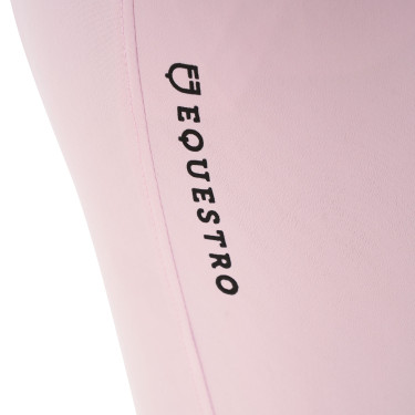 Pantaloni a vita alta con grip integrale da donna Equestro Ballerine Rosa Pantaloni a vita alta con grip integrale da donna Equestro Ballerine Rosa