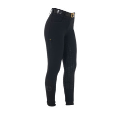 Pantaloni a vita alta con grip integrale da donna Equestro