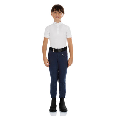 Pantaloni jodhpur da bambino Leilani in materiale stretch Equestro Marina Pantaloni jodhpur da bambino Leilani in materiale stretch Equestro Marina