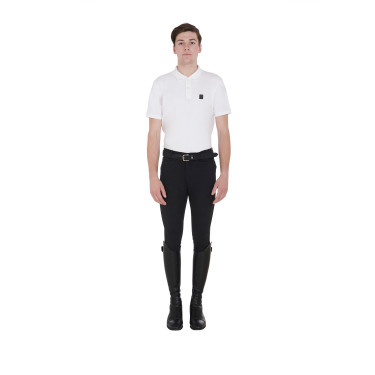 Pantaloni da uomo Zefiro in cotone stretch Equestro Pantaloni da uomo Zefiro in cotone stretch Equestro