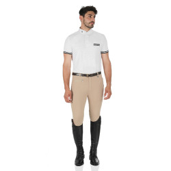 Pantaloni uomo Urano in cotone stretch Equestro Pantaloni uomo Urano in cotone stretch Equestro