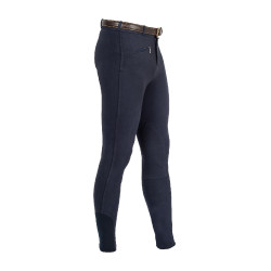 Pantaloni uomo Urano in cotone stretch Equestro Marina Blu marino