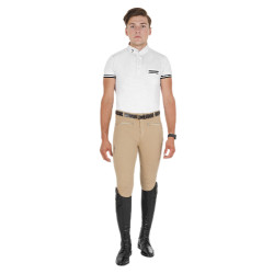 Pantaloni da uomo Crono in cotone stretch Equestro Pantaloni da uomo Crono in cotone stretch Equestro