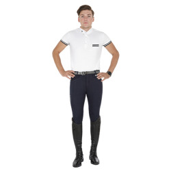 Pantaloni da uomo Crono in cotone stretch Equestro Pantaloni da uomo Crono in cotone stretch Equestro