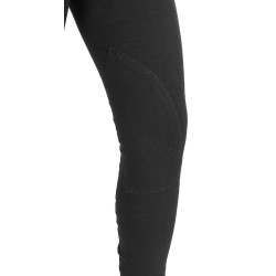 Pantaloni da donna Selene in cotone stretch Equestro Nero