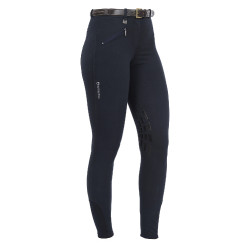 Pantaloni da donna Selene con grip al ginocchio in cotone stretch Equestro