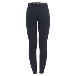 Pantaloni da donna Selene con grip al ginocchio in cotone stretch Equestro Marina Pantaloni da donna Selene con grip al ginocchio in cotone stretch Equestro Marina