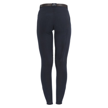 Pantaloni da donna Selene con grip al ginocchio in cotone stretch Equestro Pantaloni da donna Selene con grip al ginocchio in cotone stretch Equestro