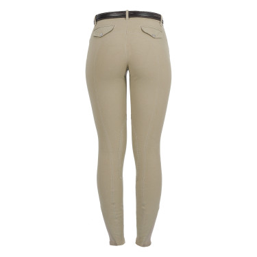Pantaloni da donna Race in cotone stretch Equestro Pantaloni da donna Race in cotone stretch Equestro