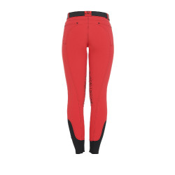 Pantaloni da donna con grip al ginocchio in tessuto tecnico Xeni Equestro Pantaloni da donna con grip al ginocchio in tessuto tecnico Xeni Equestro