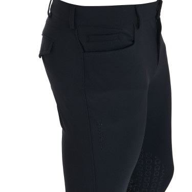 Pantaloni estivi da uomo Caspar Light Equestro Nero