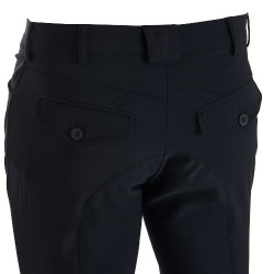 Pantaloni estivi da uomo Caspar Light Equestro Nero