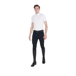 Pantaloni estivi da uomo Caspar Light Equestro Nero