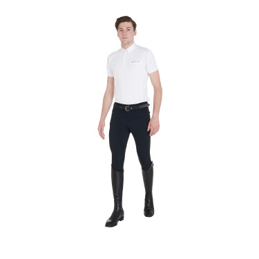 Pantaloni estivi da uomo Caspar Light Equestro Nero