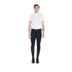 Pantaloni estivi da uomo Caspar Light Equestro Nero