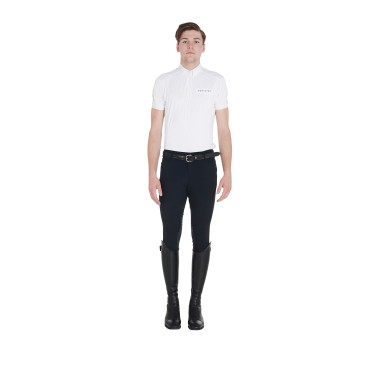 Pantaloni estivi da uomo Caspar Light Equestro Nero