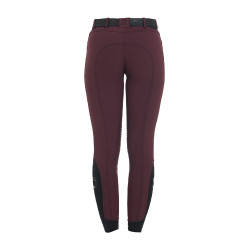 Pantaloni estivi da donna Zenda Light Equestro Prugna Viola
