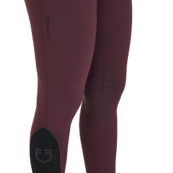Pantaloni estivi da donna Zenda Light Equestro Prugna Viola
