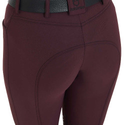 Pantaloni estivi da donna Zenda Light Equestro Prugna Viola
