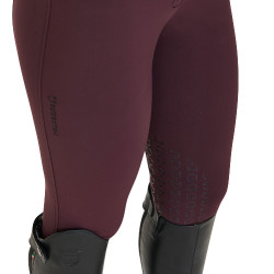 Pantaloni estivi da donna Zenda Light Equestro Prugna Viola