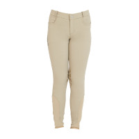 Pantaloni da bambino in tessuto tecnico Equestro Incenso Beige