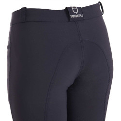Pantaloni da bambino in tessuto tecnico Equestro Marina Blu marino