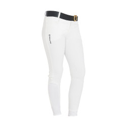 Pantaloni da bambino in tessuto tecnico Equestro Bianco