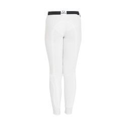 Pantaloni da bambino in tessuto tecnico Equestro Bianco