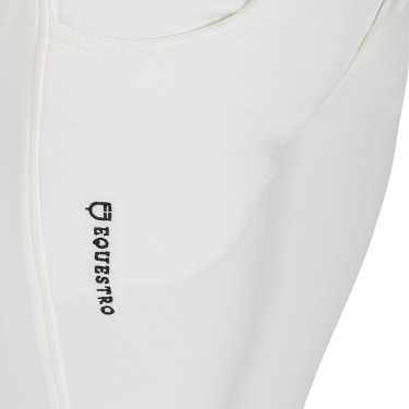 Pantaloni da bambino in tessuto tecnico Equestro Bianco