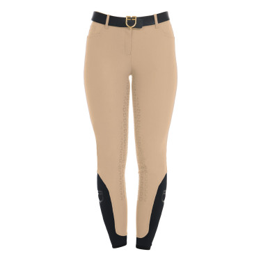 Pantaloni da donna aderenti con grip completo Aria Equestro