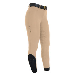 Pantaloni da donna aderenti con grip completo Aria Equestro Incenso Beige