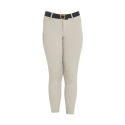 Pantaloni aderenti bambino Amani Equestro Schiuma di marea Beige Pantaloni aderenti bambino Amani Equestro Schiuma di marea Beige