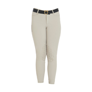 Pantaloni aderenti bambino Amani Equestro Schiuma di marea Beige Pantaloni aderenti bambino Amani Equestro Schiuma di marea Beige