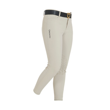 Pantaloni aderenti bambino Amani Equestro Schiuma di marea Beige Pantaloni aderenti bambino Amani Equestro Schiuma di marea Beige