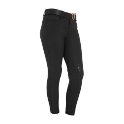 Pantaloni aderenti bambino Amani Equestro Nero