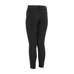Pantaloni aderenti bambino Amani Equestro Nero