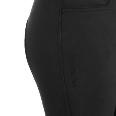 Pantaloni aderenti bambino Amani Equestro Nero