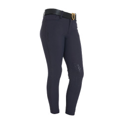 Pantaloni aderenti bambino Amani Equestro Marina Blu marino