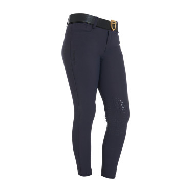 Pantaloni aderenti bambino Amani Equestro Marina Blu marino