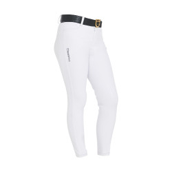 Pantaloni aderenti bambino Amani Equestro Bianco