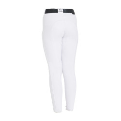 Pantaloni aderenti bambino Amani Equestro Bianco