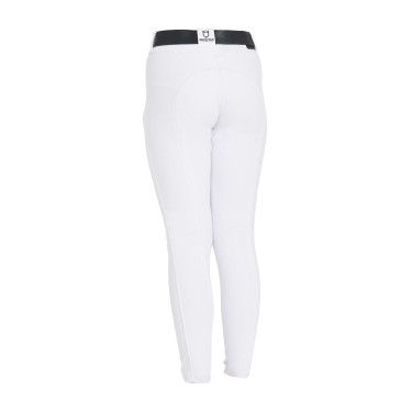 Pantaloni aderenti bambino Amani Equestro Bianco
