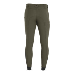 Pantaloni aderenti con grip da uomo con logo Caspar Equestro Verde militare Blu Pantaloni aderenti con grip da uomo con logo Caspar Equestro Verde militare Blu