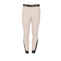 Pantaloni aderenti con grip integrale da uomo Aria Equestro Dollaro sabbia Bianco Pantaloni aderenti con grip integrale da uomo Aria Equestro Dollaro sabbia Bianco