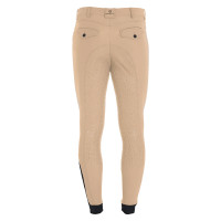 Pantaloni aderenti con grip integrale da uomo Aria Equestro Nero Pantaloni aderenti con grip integrale da uomo Aria Equestro Nero