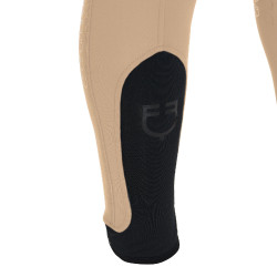 Pantaloni aderenti con grip integrale da uomo Aria Equestro Incenso Beige
