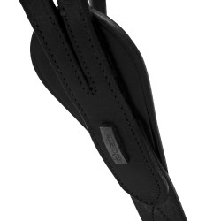 Martingala in cuoio resistente Melissa Equestro Nero