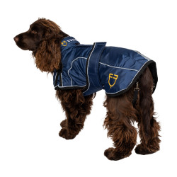 Cappotto per cane con profilo riflettente Ribe Equestro Marina Blu marino
