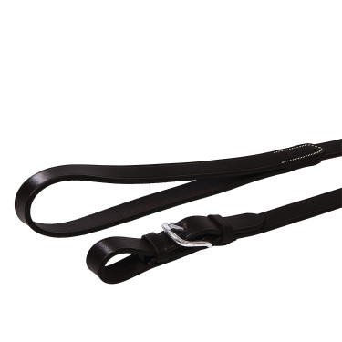 Longhina in cuoio con catena argentata Equestro